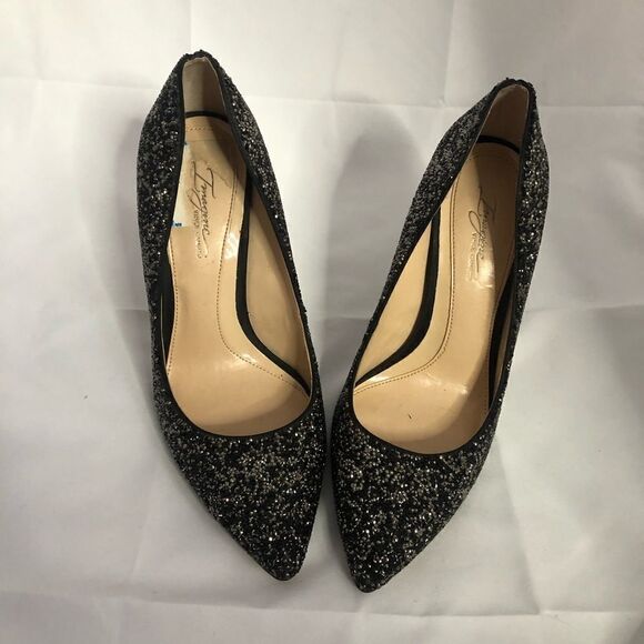 VINCE CAMUTO Olson Crystal Glitter Embellished Pointed Toe Stiletto Pump - Picture 4 of 15